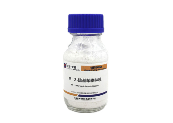 M que nivela el agente 2 Mercaptobenzimidazole C7H6N2S CAS 583 39 1 polvo blanco